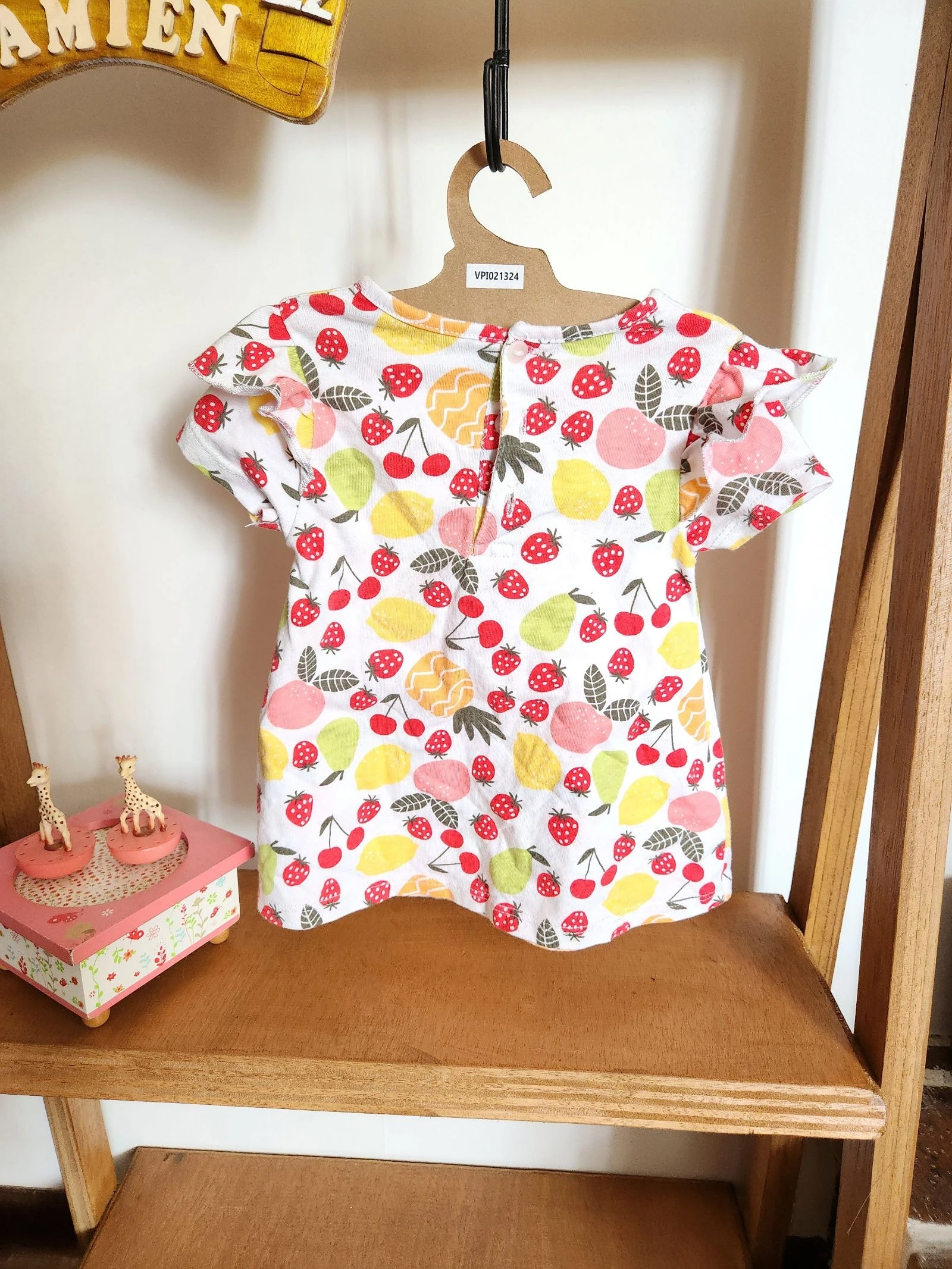 🐻 Vestido de verano floral y frutal – photo 3